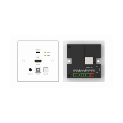 Wall Plate 4K HDBaseT transmitter (TRI-ACV-DET-5021)